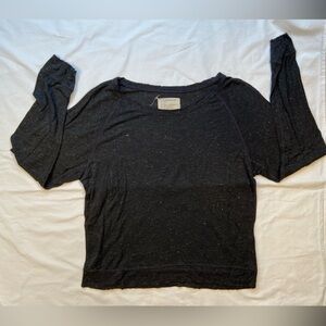 Current/Elliot light sweatshirt with sparkles, long sleeve, crew‎ neck, SZ 0